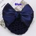 2 PCS Bowknot Hair Net Professional Bowknot Hair Clip Bow Barrette Bun Cover Bun Net for Women Girls - Buy Online on GoSupps.com