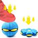 WACURRENTHYD New UFO Pet Flying Saucer Ball Portable Flying Toys Creative Fly Saucer Stomp Magic Balls Magic Frisbee Dog Toy Ball Fun Puppy Interactive Flying Flat Throw Disc Balls Toy (Pink) - Buy Online on GoSupps.com