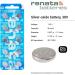 Renata 389 Silver Oxide Watch Batteries - 5 Pack | Long-Lasting Performance for International Shipping - Buy Online on GoSupps.com