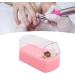 Nail Drill Bit Cleaning Brush Holder Portable 30 Hole Nail Drill Bit Holder Dustproof Space Saving for Nail Salon (Pink) - Buy Online on GoSupps.com