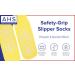 American Hospital Supply Grippy Socks in Yellow - Pack of 6 Pairs - Buy Online on GoSupps.com