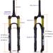 BOLANY 27.5 MTB Bicycle Magnesium Alloy Suspension Fork - Manual Lockout - Tapered Steerer - Buy Online on GoSupps.com
