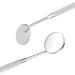 Buy Yscare Dental Mundspiegel Inspection Mirror - Corn Angle Dentist Tool for Eyelash Extensions | Premium Quality Silver - Buy Online on GoSupps.com