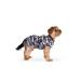 Selente Paw Parade Waterproof dog coat/rain jacket/winter coat for small and medium -sized dogs with fleece lining (made in EU) black and white camouflage size.6 6 black/white camouflage