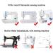 Invisible Zipper Foot Sewing Machine Presser Foot - Fits Singer, Brother, Babylock & More | Household Low Shank - Buy Online on GoSupps.com