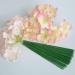 MOIAK 100pcs Plastic Floral Stem Green Florist Wires - 17cm Ideal for Crafts - Buy Online on GoSupps.com