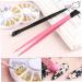 Nail Tweezers Double Sided Nail Art Sticker Silicone Press Rhinestone Picker Nippers Black Brushes - Buy Online on GoSupps.com