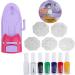 ANGGREK Nail Art Pattern Printer Professional Nail Art DIY Pattern Portable Manicure Stamp Plate Drawing Printing Enamel Kit for Nail Design - Buy Online on GoSupps.com