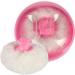 Powder Box with Applicator Puff Female Body Powder Container with Puff Secure Closure Bath Travel For Women Babies - Buy Online on GoSupps.com
