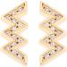 All We Are AWA Logo Pav Stud Earring (Gold Tone/Crystal) - Buy Online on GoSupps.com