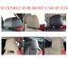 Coriver PU Auto Head Support Pillow - U-Shaped Car Seat Cushion Memory Foam Neck Support Headrest for Adults & Children - Ideal Traveling Pillow - Buy Online on GoSupps.com