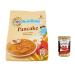 Italian Gourmet E.R. Mulino Bianco Pancake Pancake Set 100% Italian Fresh Milk and Sustainable Flour 4 Pieces 280g + Italian Gourmet Polpa 400g