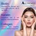 Alltrends Health Hair Skin and Nails Gummies Vitamins | Biotin 5000 mcg | Hydrolyzed Collagen 50 mg | Hydrolyzed Keratin 200 mg | Vitamins A D B Complex & Antioxidants | GMO-FREE | 60 Gummies. - Buy Online on GoSupps.com