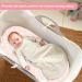 Universal Pink Bed Sheet & Fittings for Newborns | Stroller Mattress Cover | 82x41x8cm - Buy Online on GoSupps.com