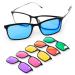 Artzt neuro color glasses set |Color therapy groove with 6 comfortable color glasses for color therapy |Neuroathletics light therapy groove 100% UV protection multi-colored OneSize