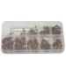 Mini Glass Amber Eyes Kit - 150Pcs for Needle Felting Toys, Teddy Bears, Dolls | Craft Wool Felting Supplies - Buy Online on GoSupps.com