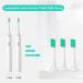 6-Pack Compatible Toothbrush Heads for Xiaomi Mijia / Mi Home T300 T500 Series Sonic Electric Brushes - Buy Online on GoSupps.com