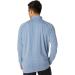 ASICS Men's Dorai Quarter Zip Running Clothes - X-Large Asics Blue Heather - Buy Online on GoSupps.com