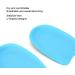 Gel Heel Pillow Shoe Inserts - 2 Pairs Flannel TPE Heel Support Pads for Plantar Fasciitis Relief - Buy Online on GoSupps.com