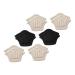 NOLITOY 6 Pairs Heel Protectors Replaceable Heel Stickers Replaceable Heel Pads Heel Cushions Bag Cushion Pad Heel Pads for Shoes That are Too Big Shoe Heel Inserts Foot Supplies Foot Pads