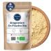 Gingembre Bio en Poudre en Vrac - Infusion et Tisane Digestion et Bien- tre - Zingiber Officinale Roscoe - Agriculture Biologique - Conditionn en France - Sachet de 100g (50 Tasses) 100 g (Lot de 1)