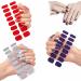 9 Pcs Vorist Gel Nail Strips Semi Cured Gel Strips Quinnas Gel Nail Stickers Manicure Gel Stickers Require No Baking lamp No Sealing Required (C) - Buy Online on GoSupps.com