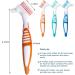 Mckkor Premium Denture Cleaning Brush Set - Multi-Layered Bristles & Ergonomic Handle (Pack of 3) - Buy Online on GoSupps.com