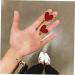 Adorainbow 1 Pair Heart Studs Ladies Miss Earring - Buy Online on GoSupps.com