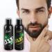 Detroit Grooming Co. Beard Wash & Conditioner Kit for Men - Softens & Strengthens with Argan Oil - Toasted Vanilla Amber Scent - 8oz - International Shipping Available - Buy Online on GoSupps.com