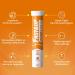 Fast&Up Vitamin C 1000 mg Effervescent Tablets - Immune System Support - Orange Flavour - 20 Count Pack - Buy Online on GoSupps.com