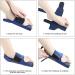 Effective Bunion Corrector & Toe Correction Aid | Hallux Valgus Treatment Pads & Socks for Pain Relief - Ideal for Men & Women  - Buy Online on GoSupps.com