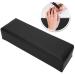 Merterfly Pebbled Grain Leather Arm Rest for Nail Techs - Sturdy Manicure Cushion Holder for Salon Nail Art (Black) - Buy Online on GoSupps.com