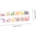 Gogogmee 24 Boxes Fruit Slice DIY Manicure Fruit Nail Slices Beads for Bracelets Fruit Stickers Cellphone Craft Slice Fruit Slices Nail Sticker Manicure Tips Slices Candy Decor Bangle Shine - Buy Online on GoSupps.com