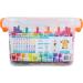 Tulip One-Step Tie-Dye Party Kit - 18 Pre-Filled Bottles - Fun and Creative Group Activity - All-in-1 Fashion Design - Rainbow Colors - Buy Online on GoSupps.com