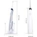 Vibrating Ear Wax Removal Tool with Light - Safe Ear Wax Cleaner for Adults or Kids with 4 Ear Pick Pieces and Brush - White - Buy Online on GoSupps.com