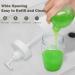 16oz Empty Pump Bottles 2 Pack - Refillable Plastic Soap Dispenser for Shampoo, Lotion, Body Wash - Includes Labels - Cleaning Solutions - Buy Online on GoSupps.com