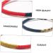 Amosfun 3Pcs bohemia to weave colored rope decorate bracelet Gift jade thread folk-custom Miss nationality Year of birth literature and art friendship Diamond Knot rope manual - Buy Online on GoSupps.com