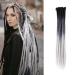 ELIGHTY Dreadlock Extensions - 24 Inch Synthetic Braids, Soft faux Locs, Dreads, Crochet Locs, Reggae Hair, Dreadlocks Extension Braiding Hair For Women/Men (24 Inch (20 Strands/Pack), 3-17) 24 Inch (Pack of 20) 3-17