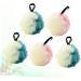 Housoutil Kid Body Wash Set - 5pcs Kids Bath Accessories Mesh Sponge & Scrubber for Easy Showering | Korean Version Tennis Child Bath Ball - Buy Online on GoSupps.com