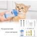 21Pack Newborn Animal Feeder Puppy Cat Kitten Wildlife Pet Syringe Feeding Kit Original Nipple with Syringe-s Feeding Nursing Bottle Best Suited for Small Mammals Neonates Week Old - Buy Online on GoSupps.com