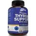 Thyroid Support Complex with Iodine & BioPerine - 120 Capsules for Energy & Focus - Brain Function & Metabolism Booster for Men & Women - B12 & Ashwagandha Supplement - Buy Online on GoSupps.com