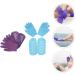 2 Sets Hand and Foot Care Set Feet Care Socks Foot Spa Socks Dry Hand Care Gloves Womens Socks Spa Mittens Heel Socks Hand Skin Vegetable Gel Skin Care Miss Cotton Socks - Buy Online on GoSupps.com