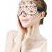 Light-Blocking Pink Pumpkins Floral Sleep Mask | Comfortable Eye Mask for Women | Adjustable Blindfold for Men | Fall Sleep Accessory - Buy Online on GoSupps.com
