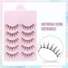 5 Pairs Black DIY False Eyelashes - Natural Stylish Makeup Extensions for Women | Best Eye Lashes & Adhesives - Buy Online on GoSupps.com