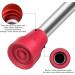 Heavy Duty Red Crutch Tips - 4 PCS Non-Slip All Terrain Replacement Caps for Canes & Walkers - Buy Online on GoSupps.com