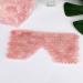 Rose Quartz Eye Mask - Natural Pink Rose Eye Mask for Jelly Mask Facial, Spa Tool for Skin Care - Mother's Day Gift - Buy Online on GoSupps.com