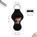 Poceacles Chapstick Keychain for Women and Girls - Loose Pouch for Lipstick Lip Balm Gloss - Wrist Strap Black Mushroom - Buy Online on GoSupps.com