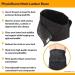 Mesh Neoprene Lower Back Lumbar Support Brace - Comfortable Dual Adjustable Straps Compression Belt to Alleviate Back Pain & Muscle Strain - Aids Scoliosis Sciatica Herniated Discs Spinal Stenosis - Buy Online on GoSupps.com