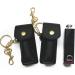 HOMSFOU Chapstick Keychain Holder - Lipstick Balm Pouch Bags for Women Girls - 2pcs Black - Buy Online on GoSupps.com