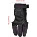 VGEBY Archery Finger Glove  Faux Cowhide Three Finger Recurve Bow Archery Glove for Hunting Shooting Bow - Buy Online on GoSupps.com